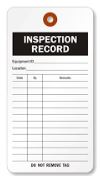 1 Year Periodic Inspection Record Tag